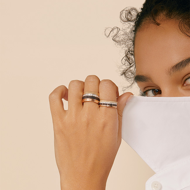 ブシュロン キャトル ホワイト ダイヤモンド リング ハーフ | 静岡