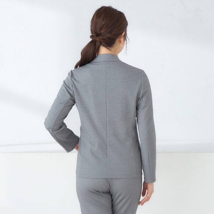 パジャマスーツ】接触冷感 ナイロンポンチジャージ テーラード