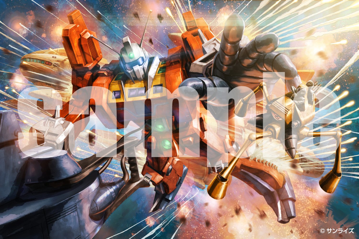 1/450 伝説巨神イデオン アニメカラーver.｜株式会社 青島文化教材社