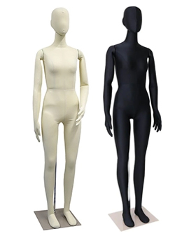 紳士フレキシブルマネキン（ウレタン可動式）SM0531 ブラック