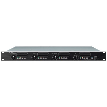 TOA DA250FH 4x 250W 100V Line Digital Quad Power Amplifier 1000W