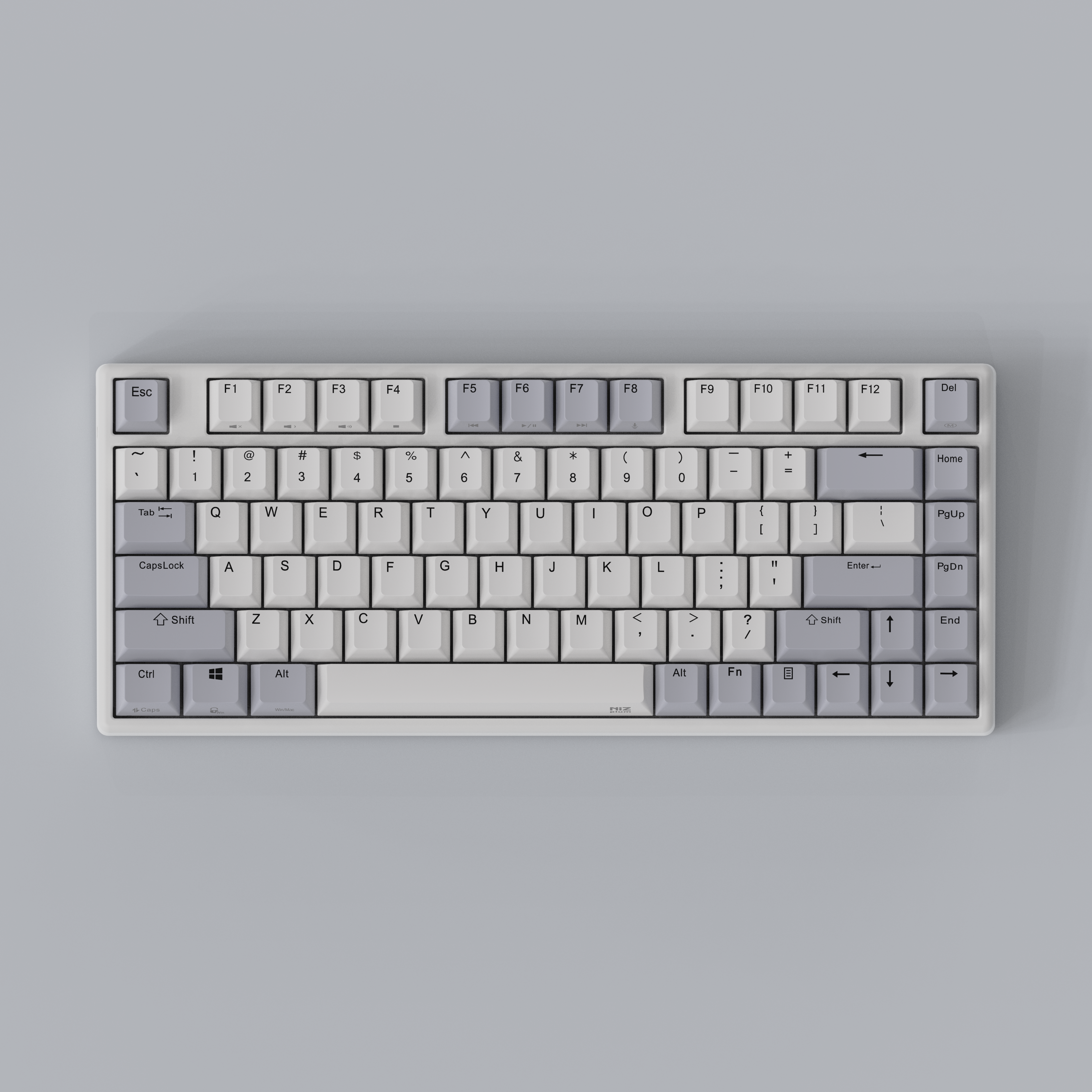NiZ 静電容量無接点方式 ワイヤレスキーボード ゲーミングキーボード