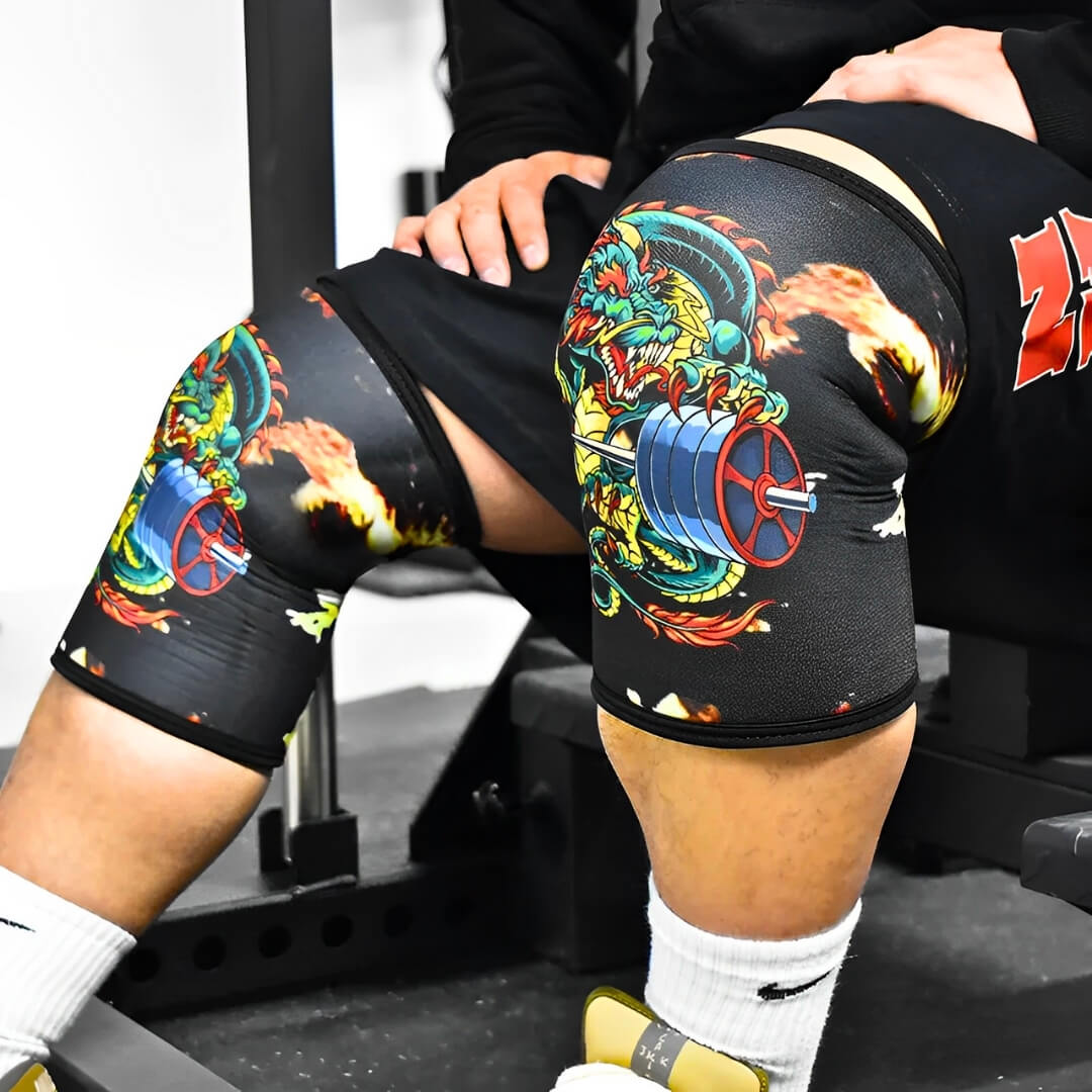 Dragonz' 7mm Knee Sleeves | Special Edition – Akinci Strength
