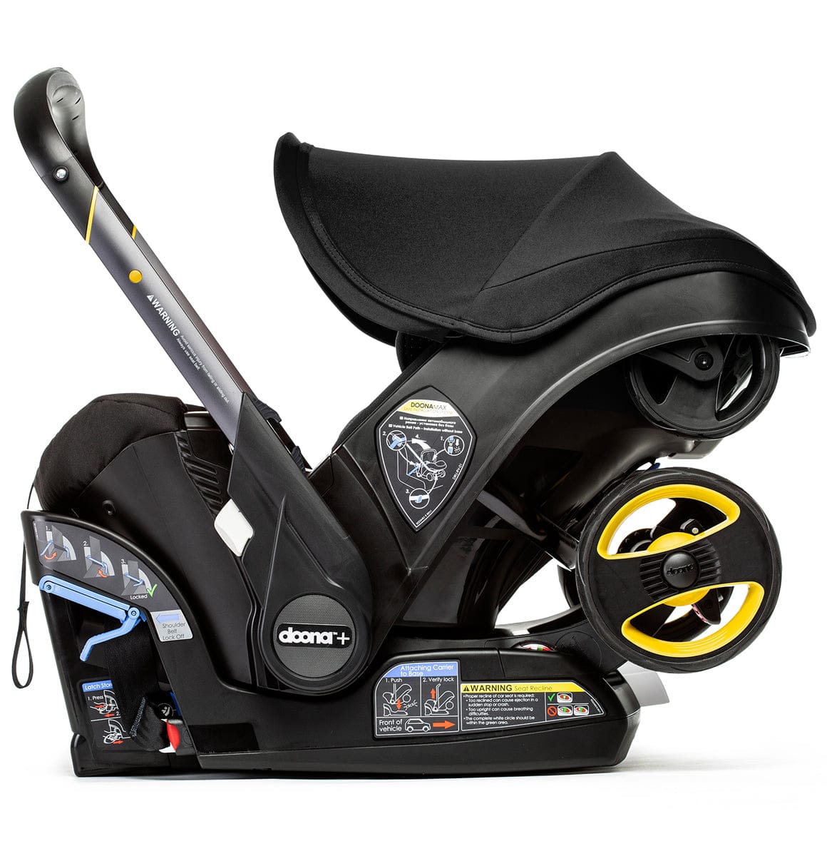 Doona+ Infant Car Seat & Stroller - Nitro Black – Albee Baby