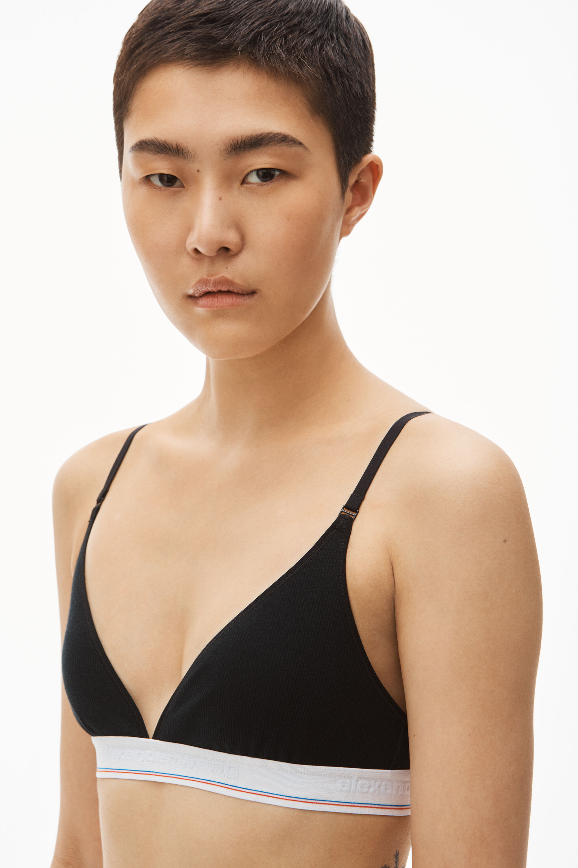alexanderwang アレキサンダーワング リブジャージー トライアングル