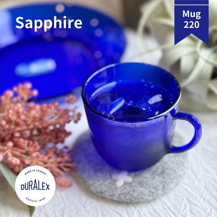 DURALEX サファイア マグ 220cc - 姫路市 雑貨店 PORTUS