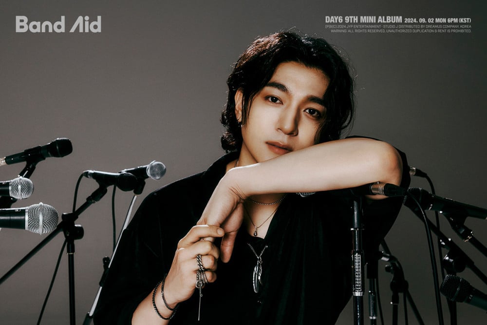 DAY6's Sungjin is ready to jam in new individual comeback images