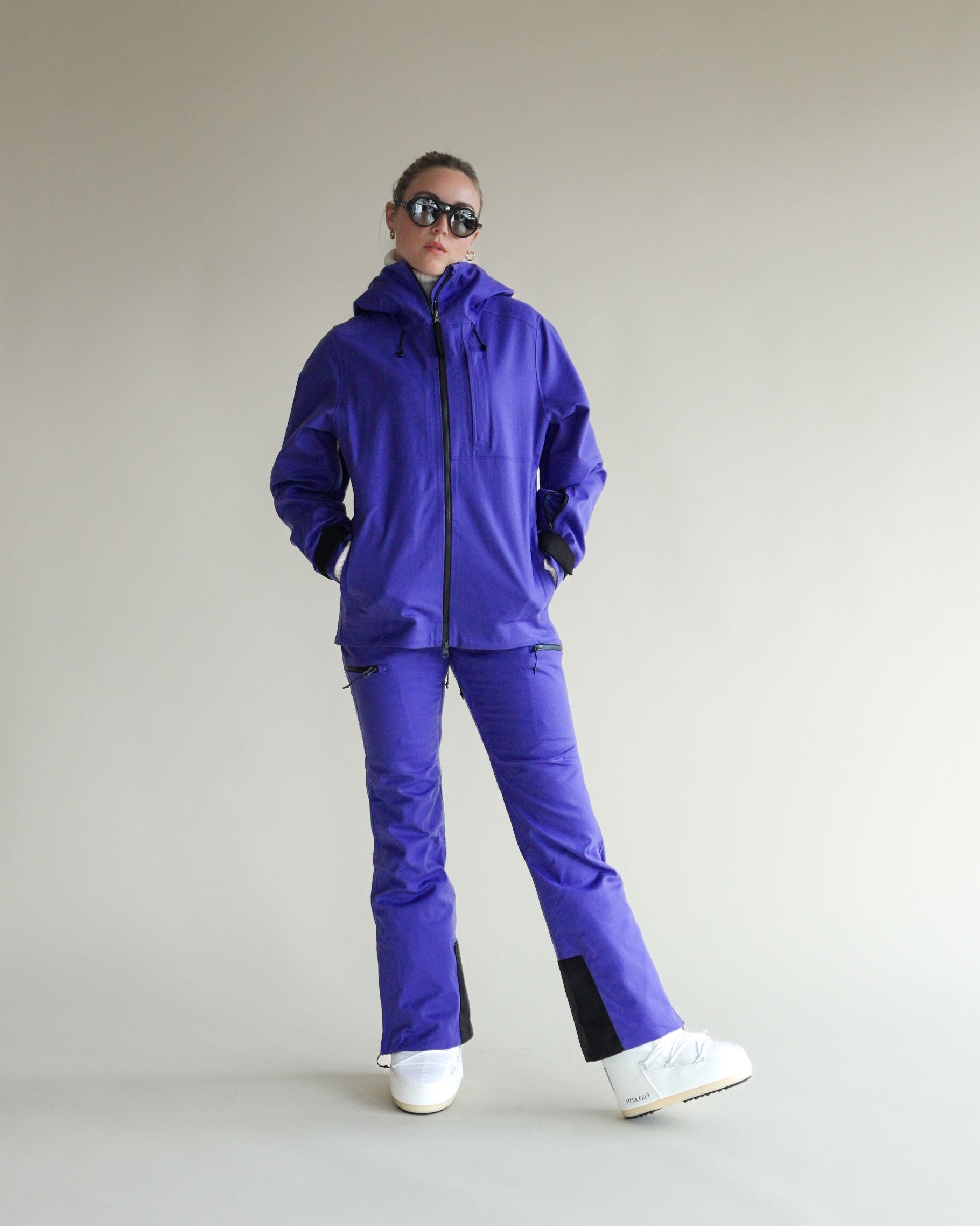 Women's Ascent Shell Jacket - schoeller c_change wool | Alps & Meters