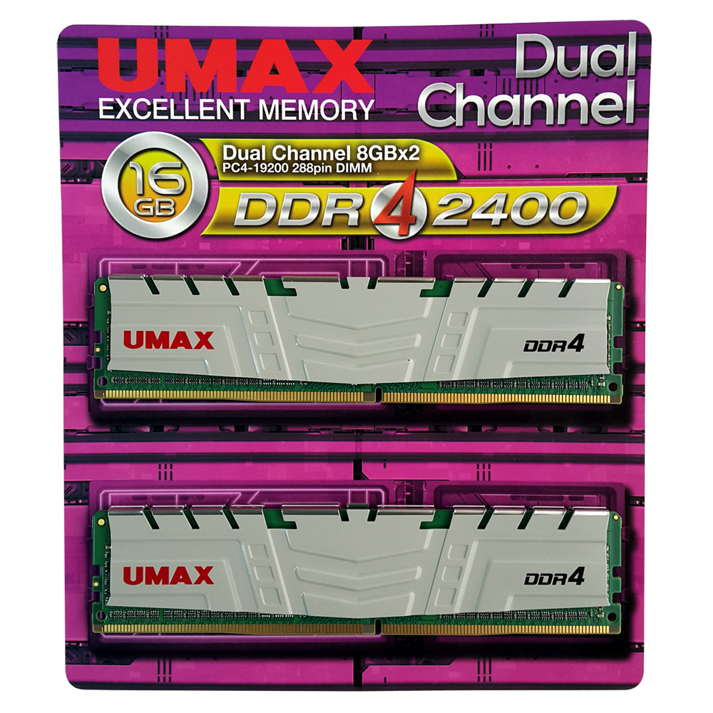 UM-DDR4-2400シリーズ｜UMAX｜株式会社アユート PCパーツ・VR