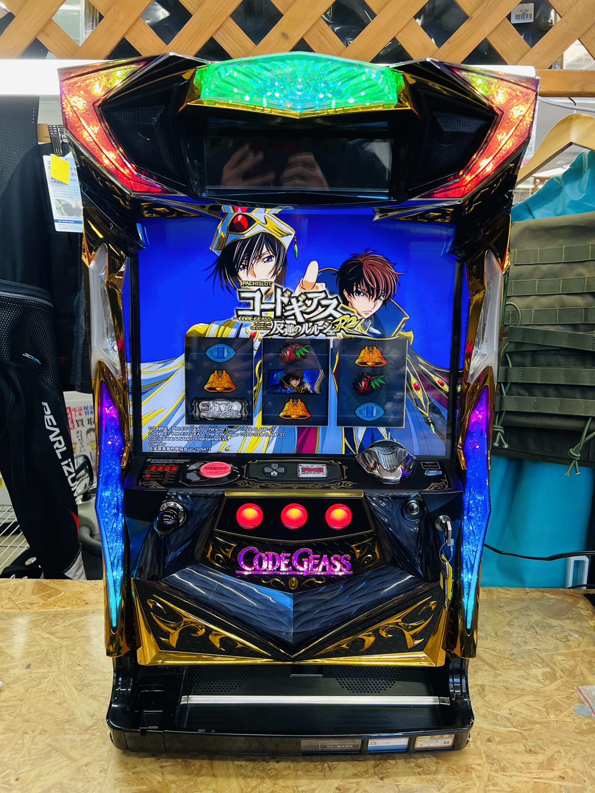 パチスロ スロット コードギアス 5号機 初代 スロット コードギアス 5