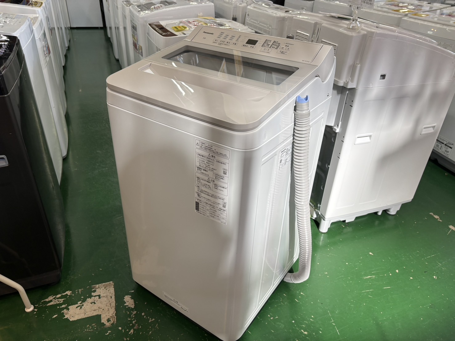2024年製！Panasonic パナソニック 7.0㎏洗濯機 NA-FA7H3を買取させて