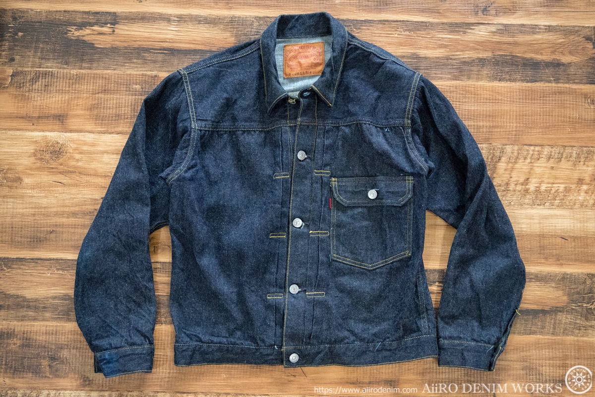 ONE PIECE OF ROCK ジャケットS406XXX 着用2ヶ月色落ち | AiiRO DENIM