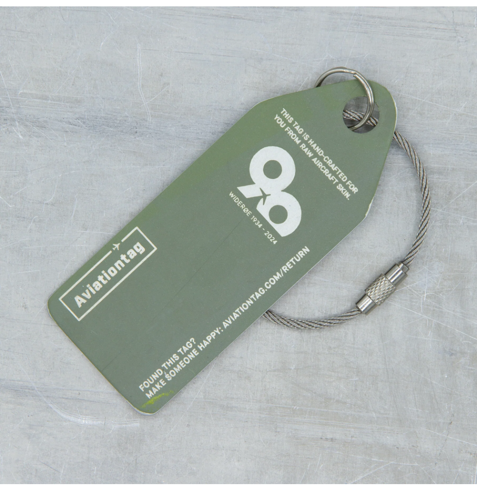 Aviationtag Widerøe De Havilland Canada DHC-8-300 (DASH 8) LN-WFP