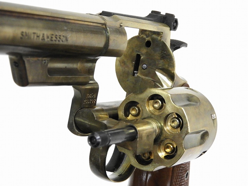 ロ*ー様 金属製モデルガン 当時物 CMC S&W M29 44マグナム 8イン ロ*ー
