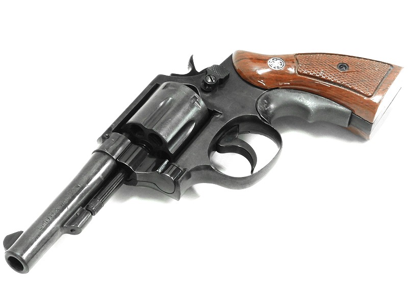 コクサイ] S&W M10 ミリタリーポリス 4インチ HW ポリウッディグリップ