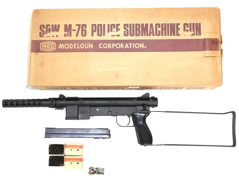 MGC SW/76 S&W M76 プラスチック製 モデルガン ABS製 未発火 MGC SW/76