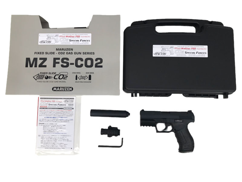 マルゼン] ワルサーP99 FS フィクスドスライド Co2 スペシャルフォース