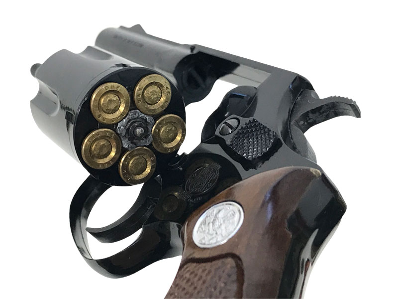 東京CMC] S&W M36 チーフスペシャル 3インチ ABS 発火モデルガン 木製