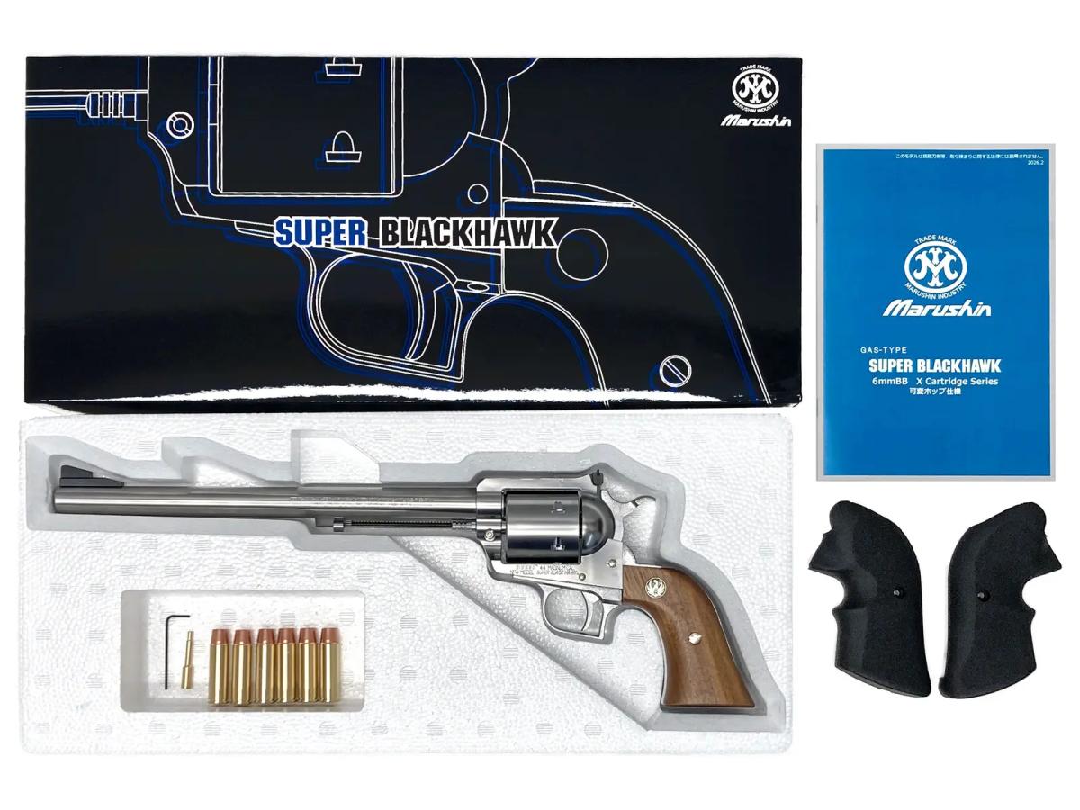 マルシン] スーパーブラックホーク 10.5インチ Xカートリッジ 木製