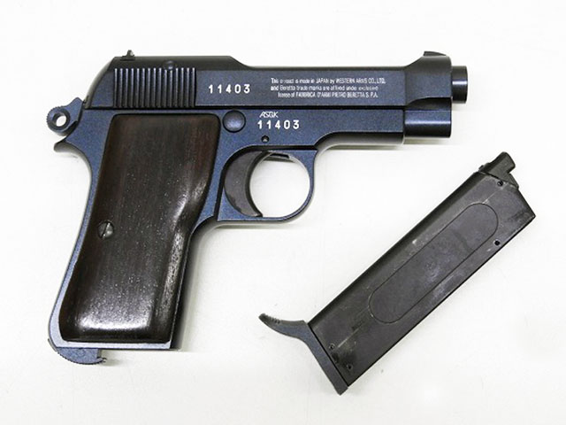 WA] ベレッタ M1934 ブルーイングカラー 木製グリップ (中古)の販売