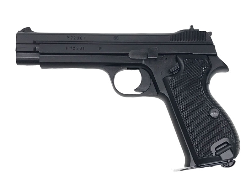 CAW] SIG SAUER P210 MGCリバイバルモデル HWブラック 発火モデルガン