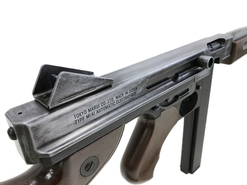 東京マルイ] トンプソン M1A1 電動ガン ウェザリングカスタム (中古)の