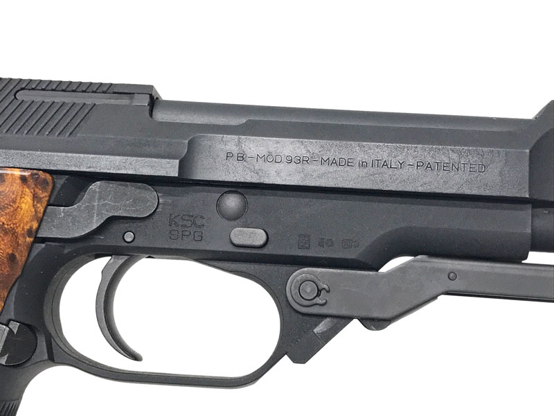 KSC] ベレッタ M93R セカンドバージョン HW BK 発火モデルガン