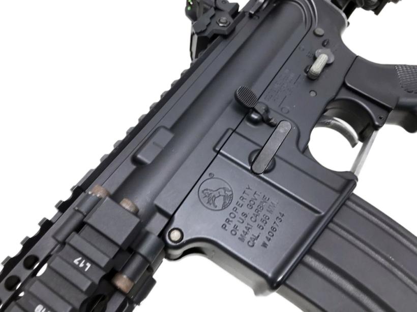 東京マルイ] M4 CQB-R ブラック 次世代電動ガン リコイルオミット