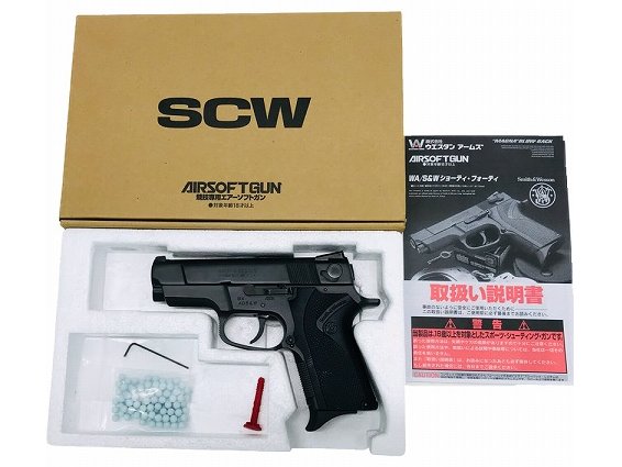 WA] S&W ショーティ.40 サイドキック HW ブルーイング/ウェザリング