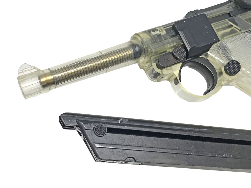 タナカ] ルガーP08 4インチ シースルーモデル ガスブローバック ガス