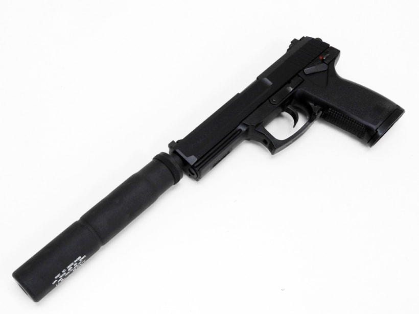 KSC] MK23 SOCOMピストル ABS サイレンサー付き (中古)の販売ページ