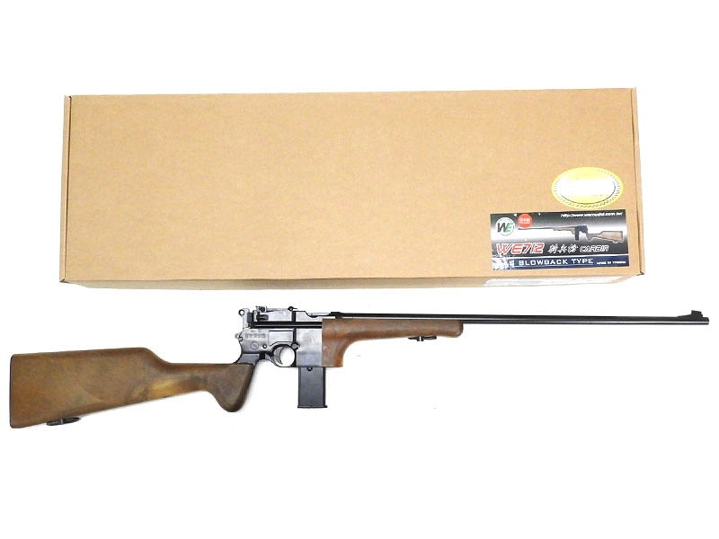 WE] モーゼル M712 カービン ガスブローバック BK (未使用～新品)の