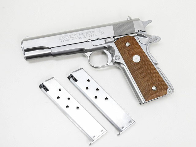 マルシン] コルトガバメント MKIV ガスオペレーションタイプ シルバー