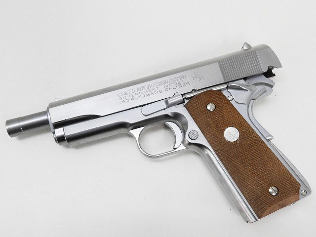 マルシン] コルトガバメント MKIV ガスオペレーションタイプ シルバー