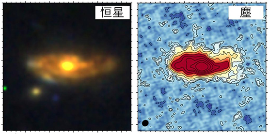 115億光年彼方、爆発的星形成銀河の素顔 - アストロアーツ