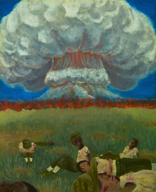 高校生が描いた原爆の絵展 八幡で5・6日 [京都府]：朝日新聞