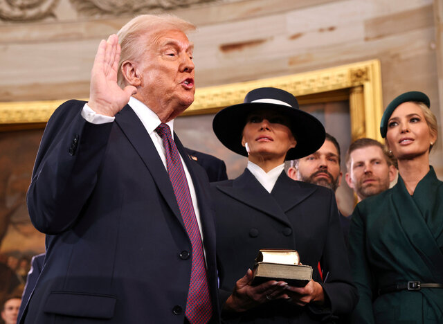 詳報】宣誓・予定外の演説・大統領令を連発・舞踏会 トランプ再来