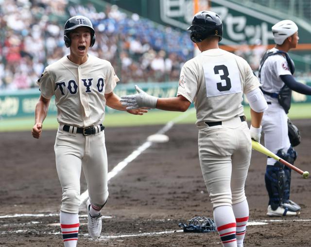 名前の由来は「代打の神様」 東洋大姫路・白鳥翔哉真、右に左に安打