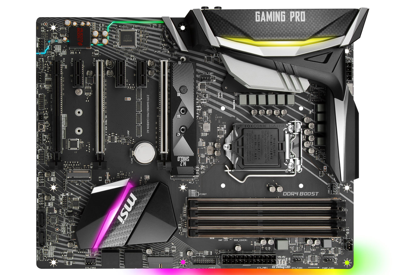 Z370 GAMING PRO CARBON AC | MSI マザーボード Intel Z370チップ