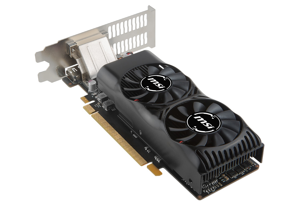 GeForce GTX 1050 Ti 4GT LP | MSI グラフィックボード GeForce GTX