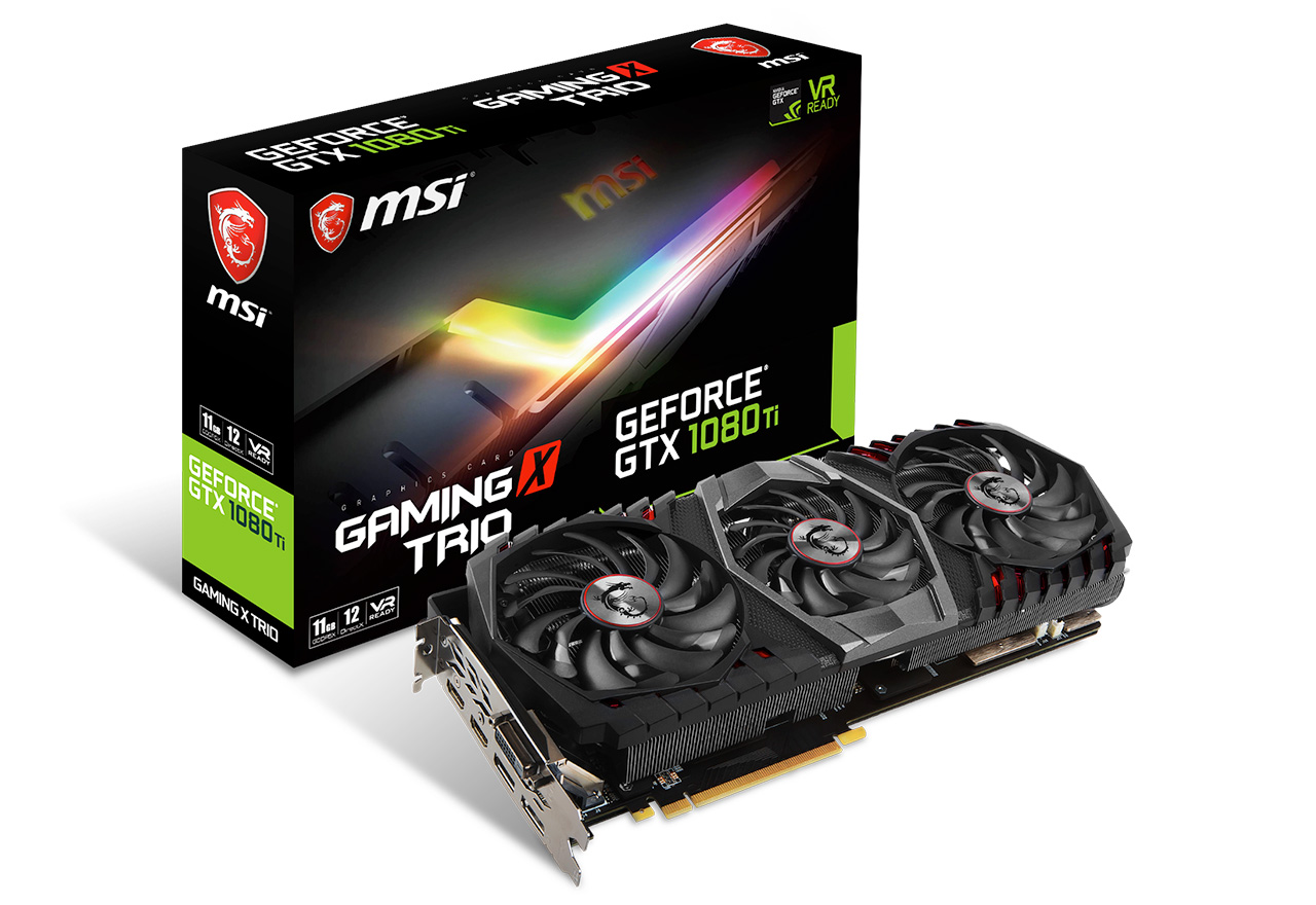 GeForce GTX 1080 Ti GAMING X TRIO | MSI グラフィックボード GeForce
