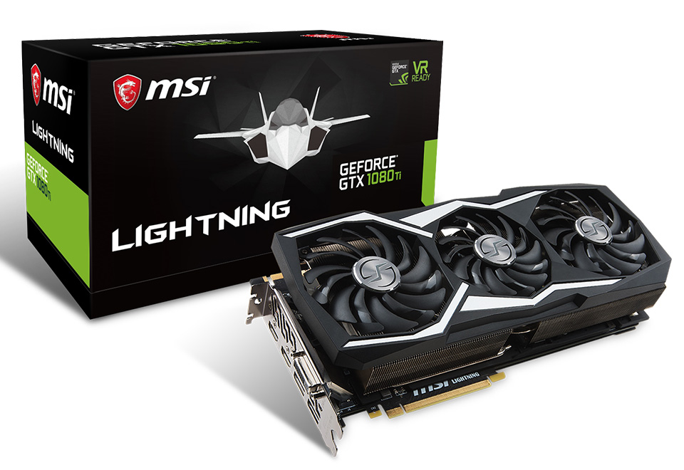 GeForce GTX 1080 Ti LIGHTNING X | MSI グラフィックボード GeForce