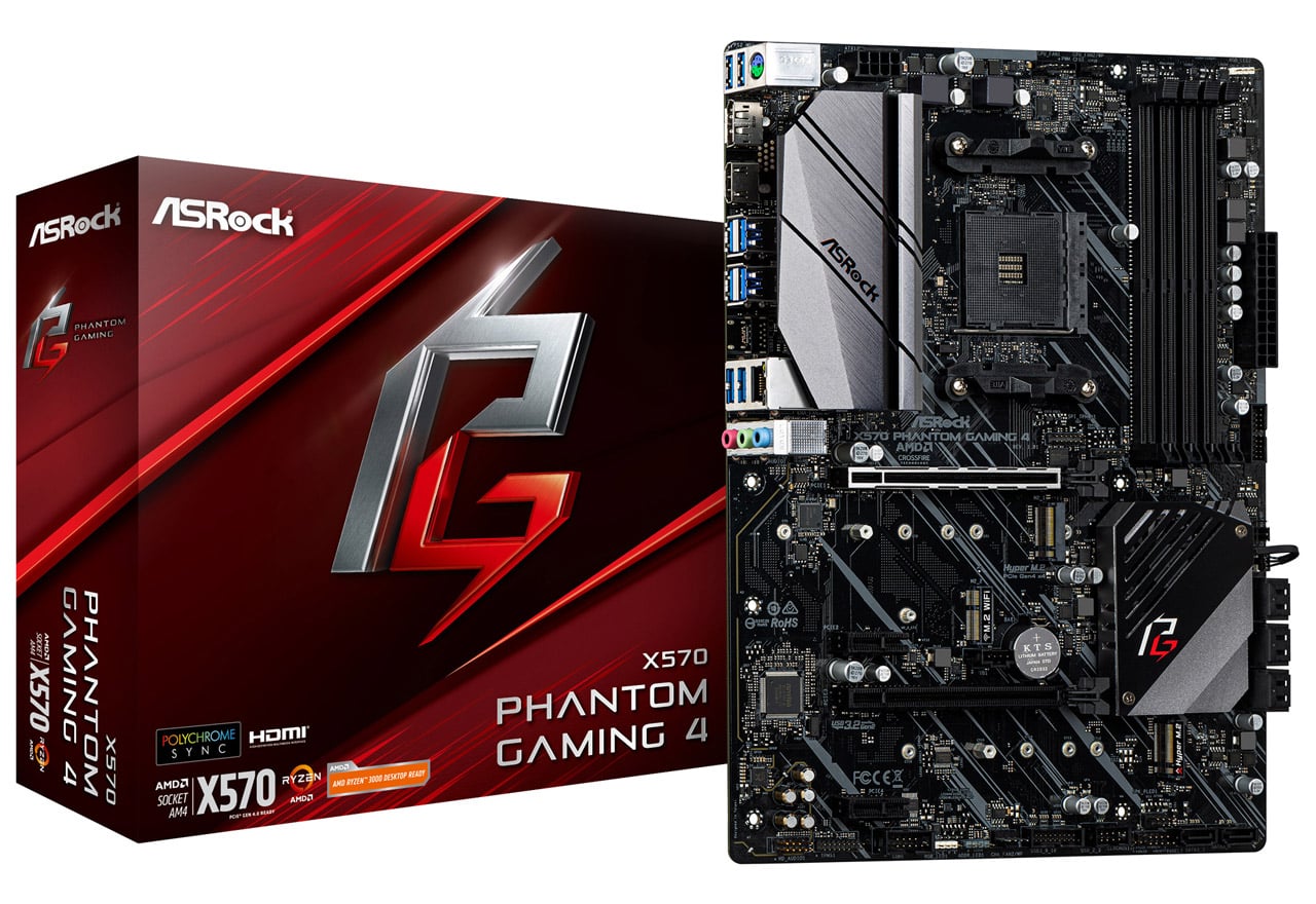 X570 Phantom Gaming 4 | ASRock マザーボード AMD X570チップセット