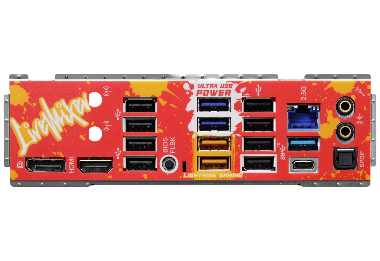 B650 LiveMixer | ASRock マザーボード AMD B650チップセット | 株式