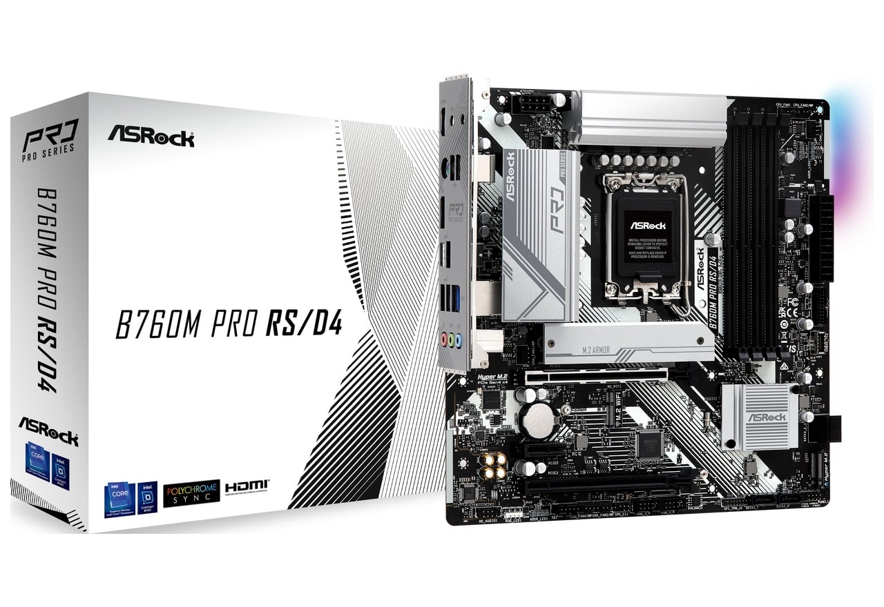 B760M Pro RS/D4 | ASRock マザーボード Intel B760チップセット