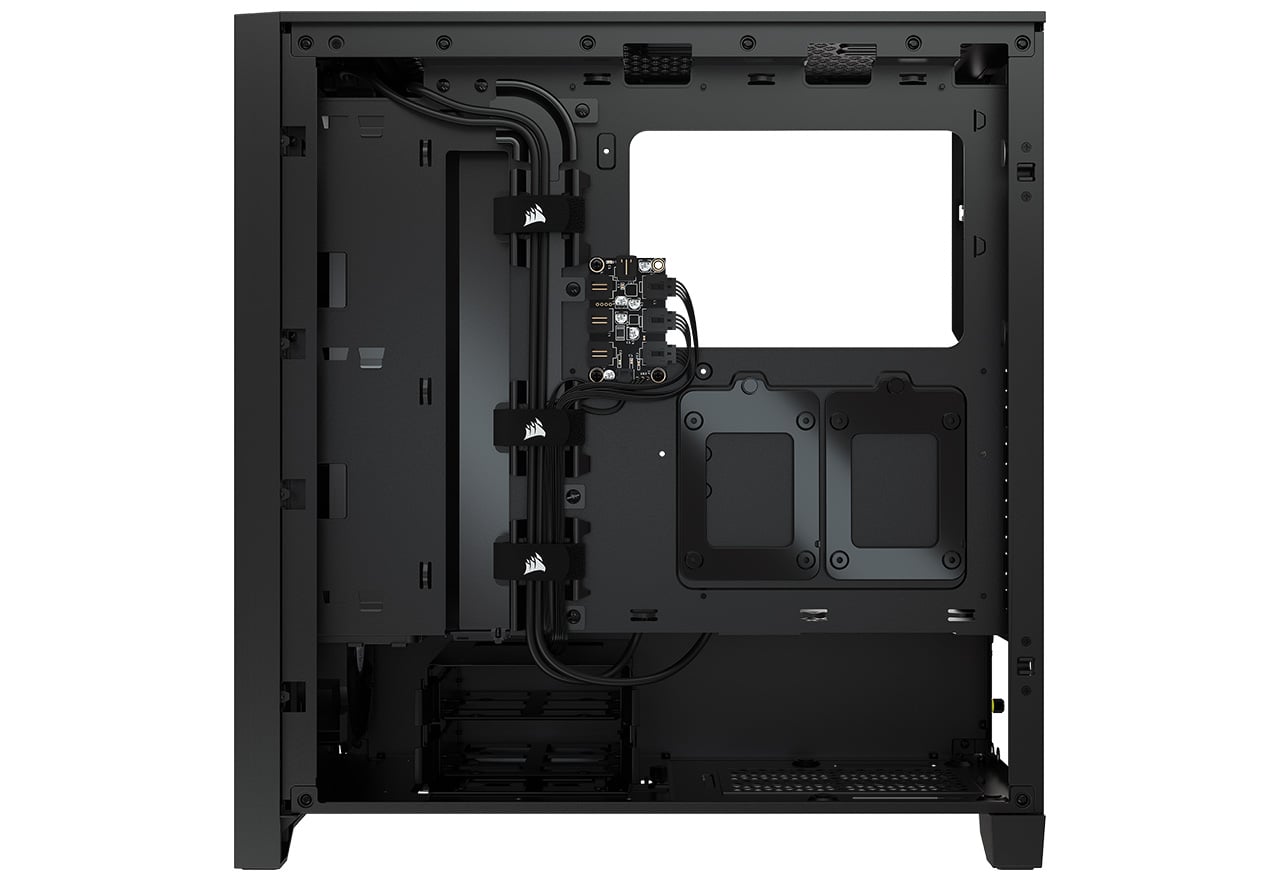 iCUE 4000X RGB Tempered Glassシリーズ | CORSAIR ミドルタワー型PC
