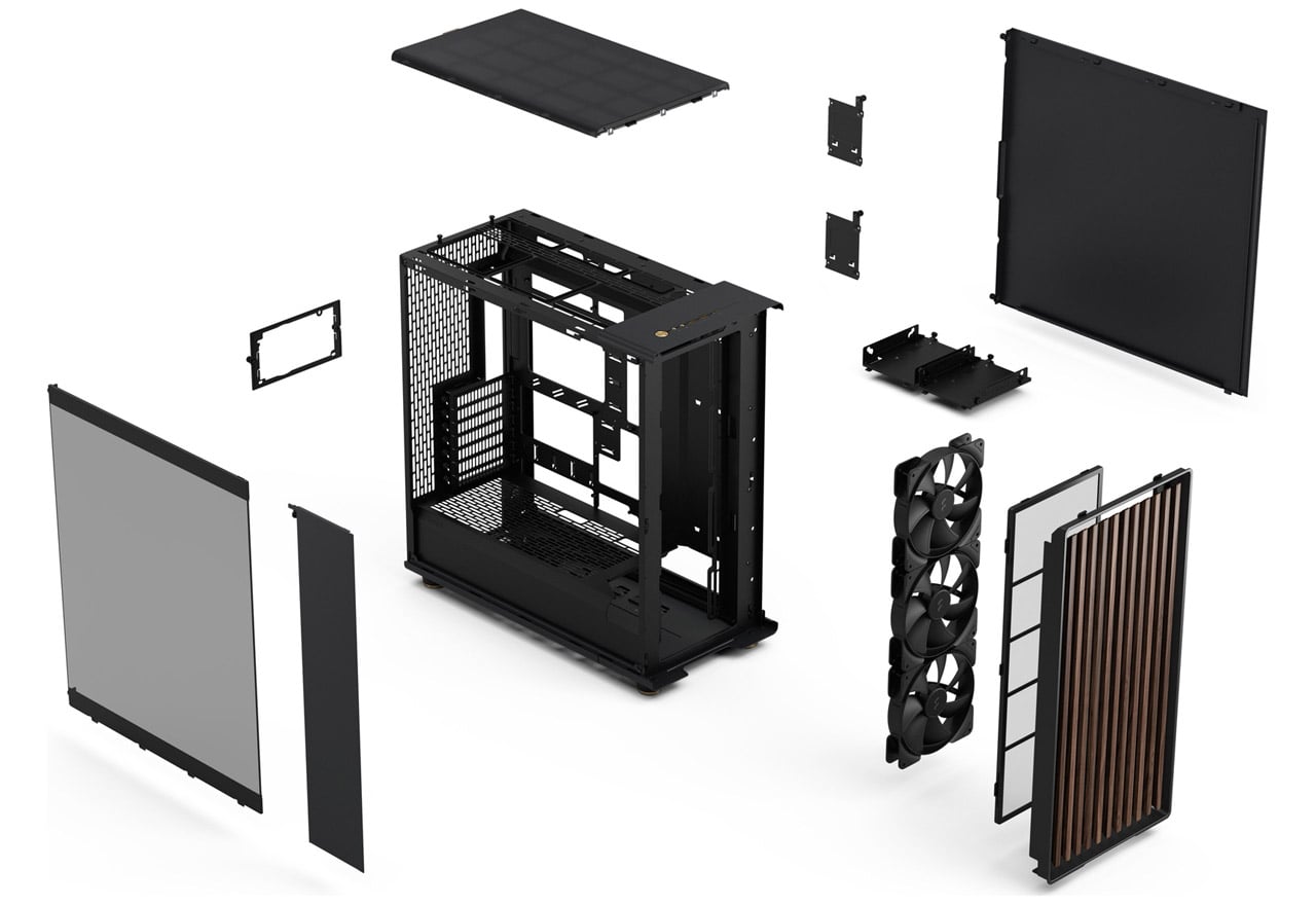 North XL RC TG | Fractal Design フルタワー型PCケース | 株式会社アスク