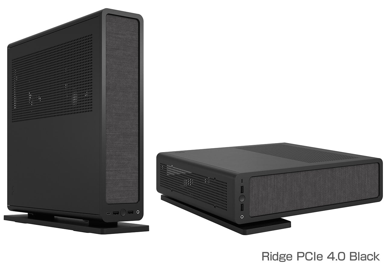 Ridge PCIe 4.0シリーズ | Fractal Design スリム型PCケース | 株式