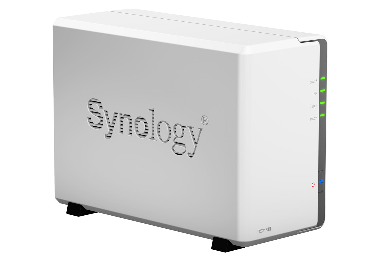 DiskStation DS218j | Synology 2ベイオールインワンNASキット | 株式