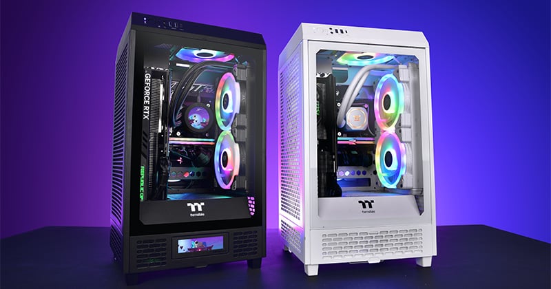 The Tower 200シリーズ | Thermaltake ミニタワー型PCケース | 株式